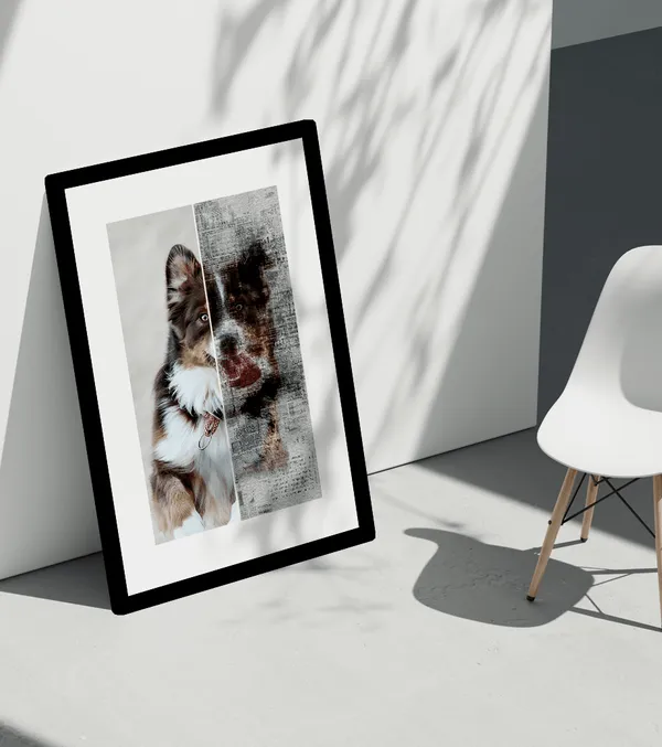 Multicolor_Wooden_Creative_Newspaper_Customised_Poster_Frame_|_A4