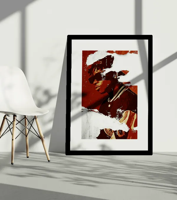 Multicolor_Wooden_Creative_Paper_Cutout_Customised_Poster_Frame_|_A4