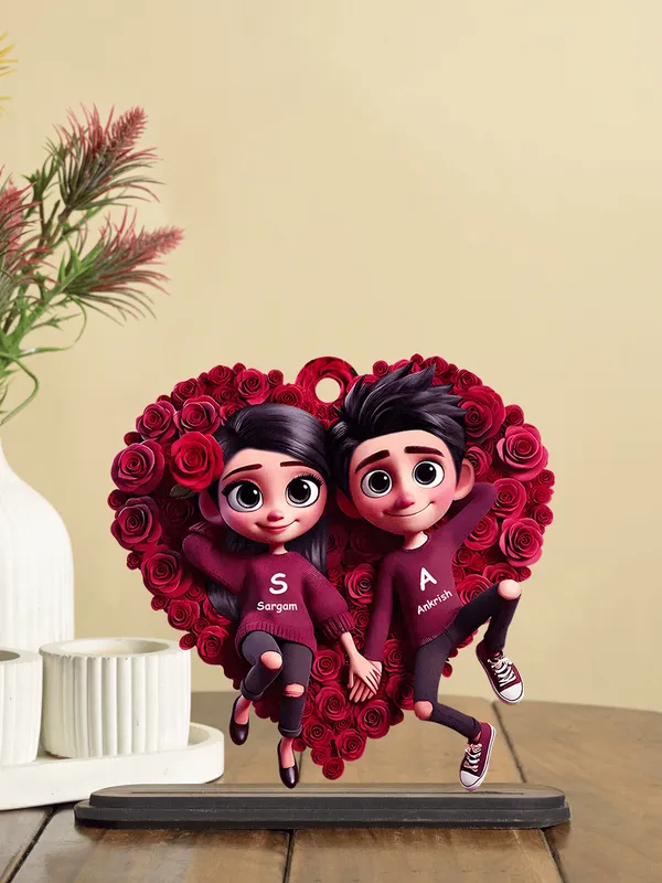 Multicolor_Wooden_Ai_Couple_Stand_|_8_Inch
