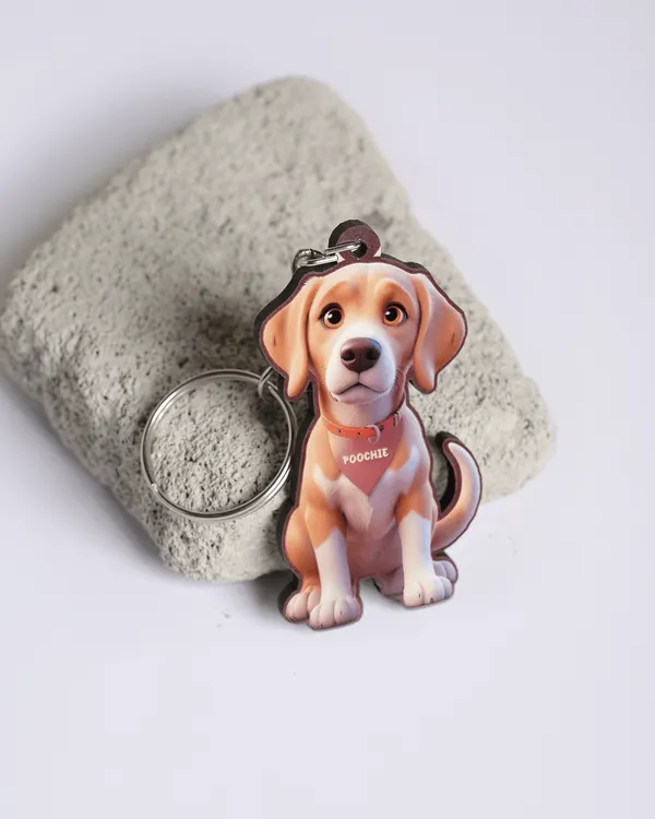 Multicolor_Wooden_Ai_Beagle_Dog_Key_Chain_|_2.2_Inch