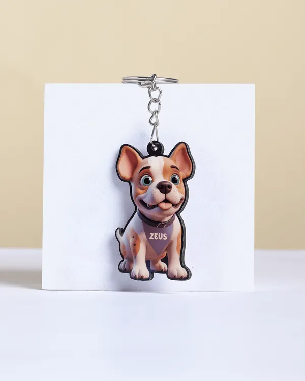 Multicolor_Wooden_Ai_Bull_Dog_Key_Chain_|_2.2_Inch