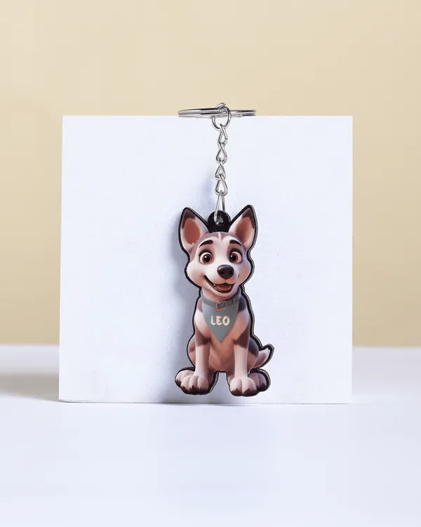 Multicolor_Wooden_Ai_Huskey_Dog_Key_Chain_|_2.2_Inch