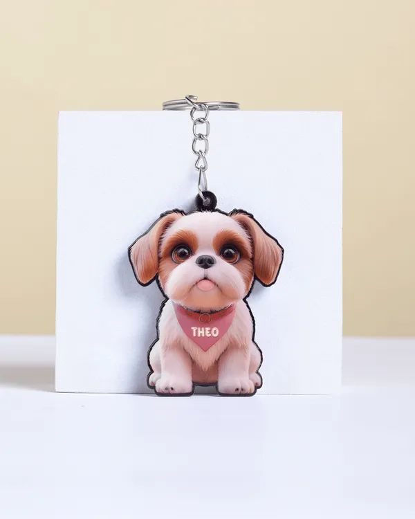Multicolor_Wooden_Ai_Shih_Tzu_Dog_Key_Chain_|_2.2_Inch