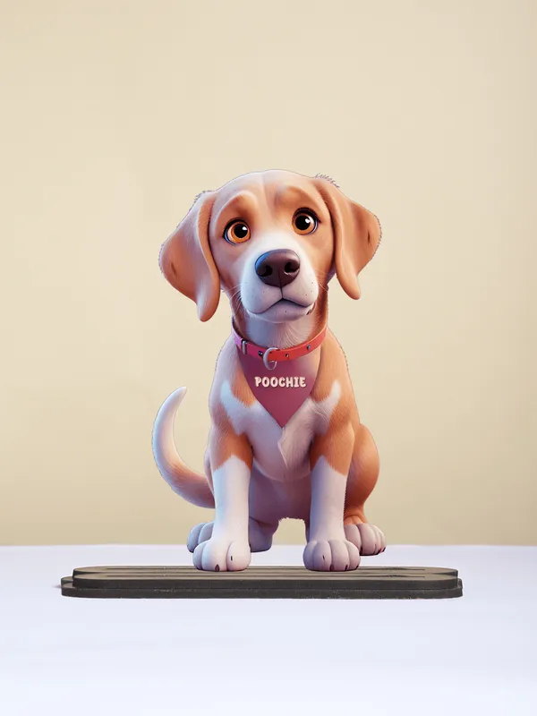 Multicolor_Wooden_Ai_Beagle_Dog_Stand_|_8_Inch