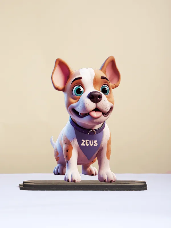 Multicolor_Wooden_Ai_Bull_Dog_Stand_|_8_Inch