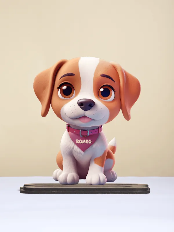 Multicolor_Wooden_Ai_Chibi_Dog_Stand_|_8_Inch