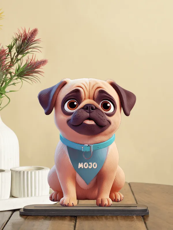 Multicolor_Wooden_Ai_Pug_Dog_Stand_|_8_Inch