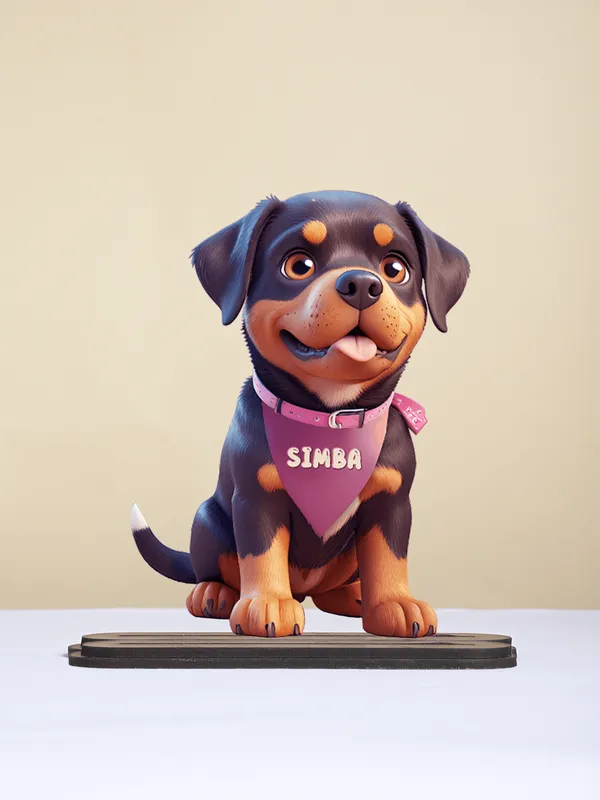 Multicolor_Wooden_Ai_Rottweiler_Dog_Stand_|_8_Inch