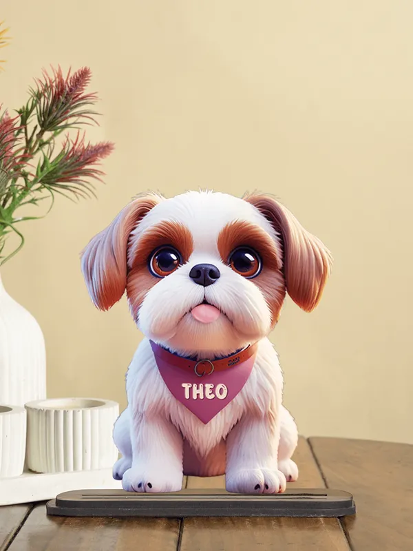 Multicolor_Wooden_Ai_Shih_Tzu_Dog_Stand_|_8_Inch