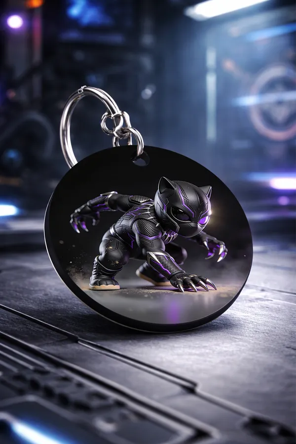 Ai_Stealth_Panther_Superhero_Keychain