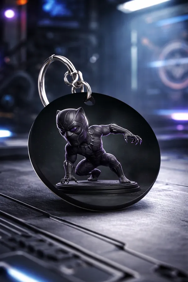 Ai_Stealth_Panther_Superhero_Keychain_2