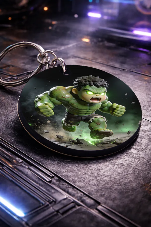 Ai_Gamma_Strength_Superhero_Keychain