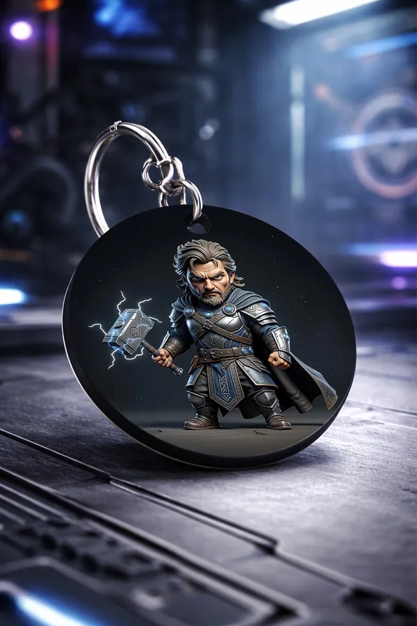 Ai_Thunder_Hammer_Hero_Superhero_Keychain_2