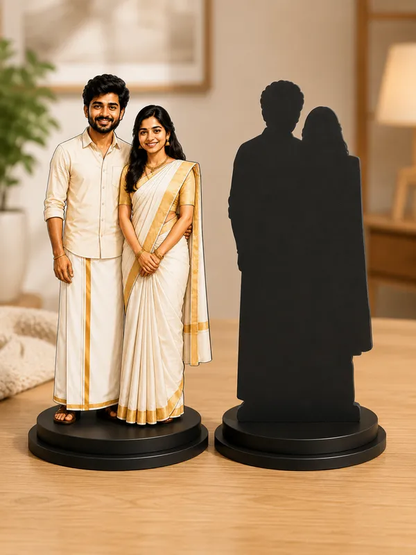 Personalized_South_Indian_Traditional_Couple_Caricature_02