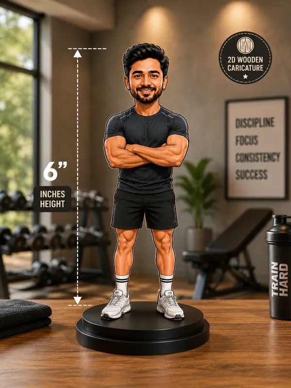 Personalized_Gym_Fitness_Caricature