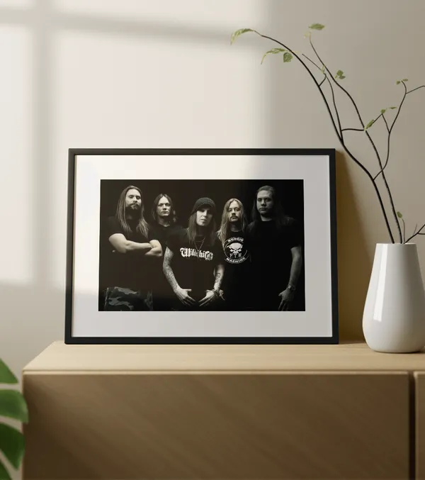 Multicolor_Wooden_Bullet_For_My_Valentine_Music_Poster_|_A3