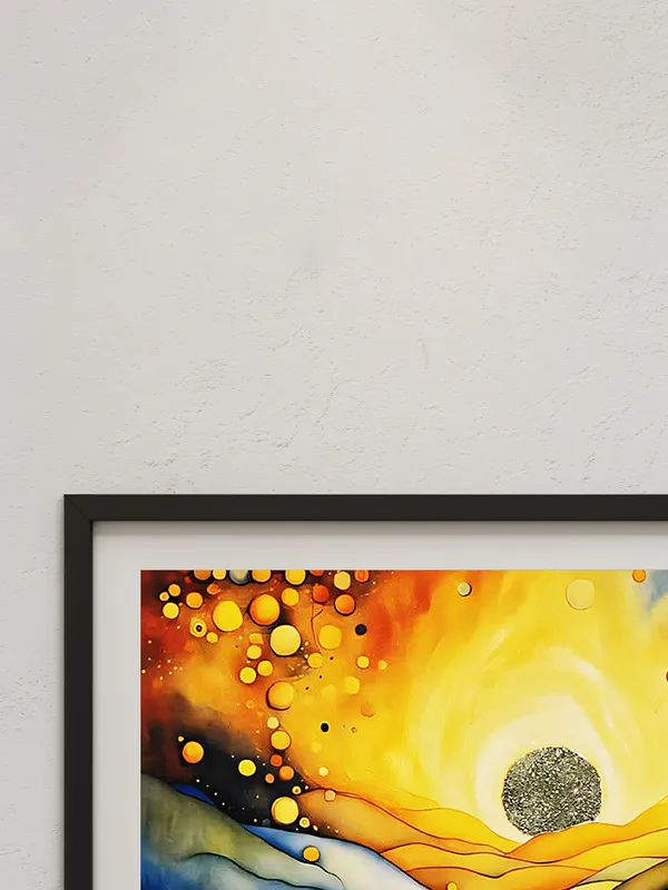 Multicolor_Wooden_Pyrite_Rising_Sun_Vastu_Frame_|_A4