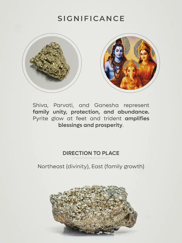Multicolor_Wooden_Pyrite_Shiv_Family_Vastu_Frame_|_A4