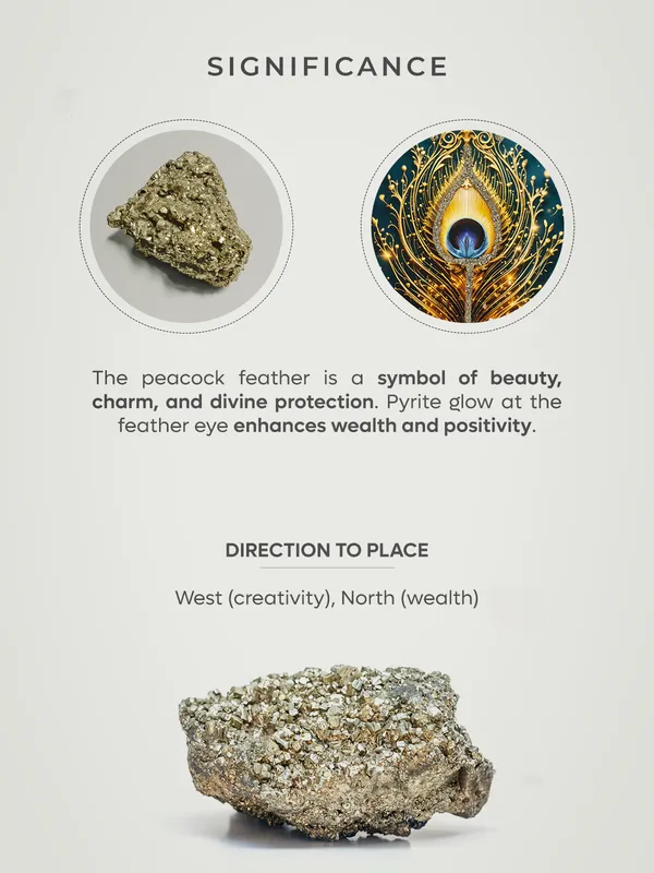 Multicolor_Wooden_Pyrite_Peacock_Feather_Vastu_Frame_|_A4