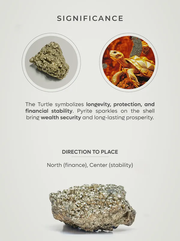 Multicolor_Wooden_Pyrite_Gold_Turtle_Vastu_Frame_|_A4