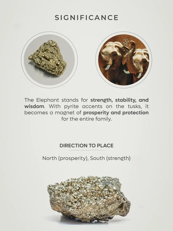 Multicolor_Wooden_Pyrite_Elephant_Vastu_Frame_|_A4