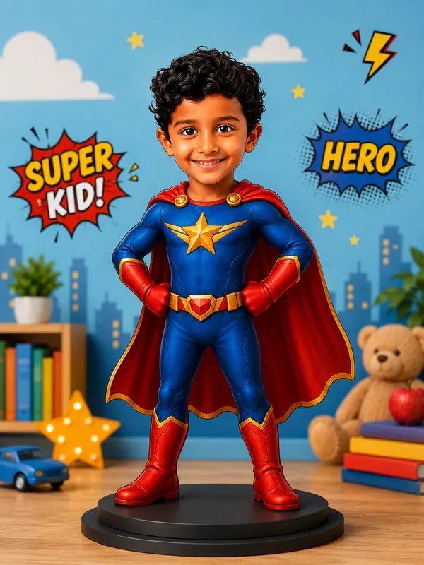 Personalized_Superhero_Kid_Caricature_Standee