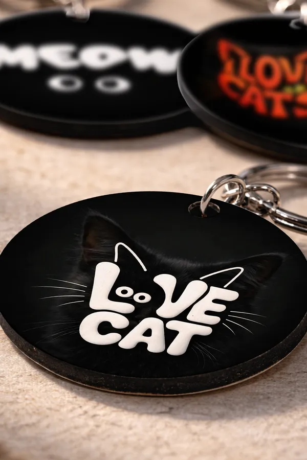 Cat_Lover_Keychain_Set_of_3_|_STYLE_2