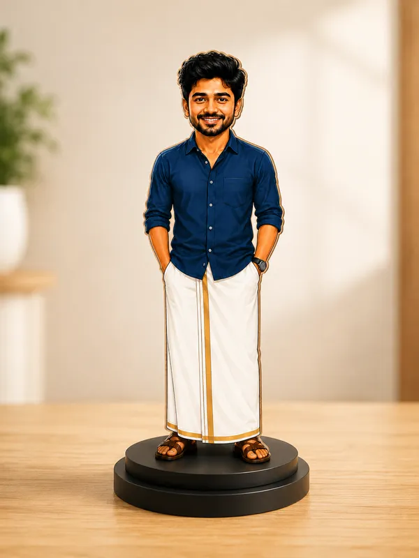 Personalized_South_Indian_Traditional_Caricature