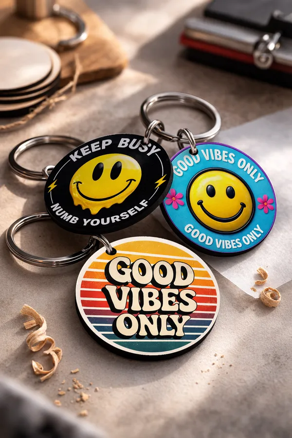 Smiley_Quote_Keychain_Set_of_3