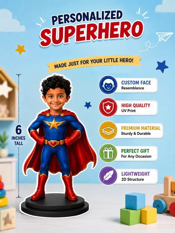 Personalized_Superhero_Kid_Caricature_Standee