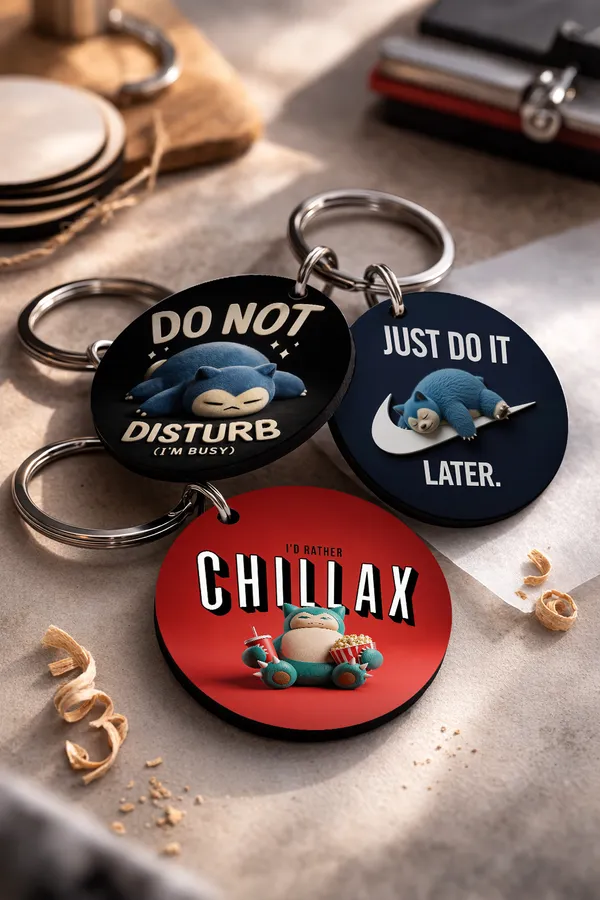 Funny_Lazy_Quote_Keychain_Set_of_3