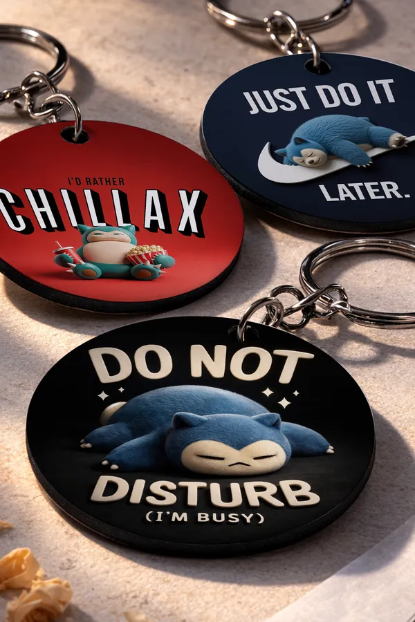 Funny_Lazy_Quote_Keychain_Set_of_3