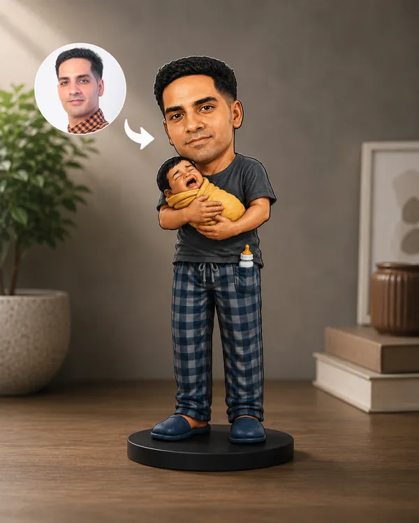 Caricature_for_Baby_Care_Dad
