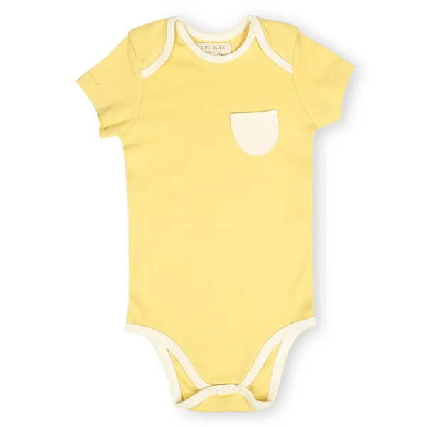 Yellow_Organic_Cotton_Half_Sleeve_Onesie_Sunny_Side_Up