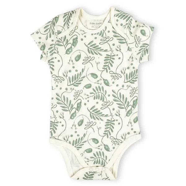 Green_Organic_Cotton_Half_Sleeve_Onesie_The_Wild_Vine
