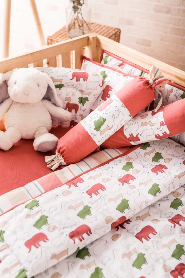 Red_Cotton_Silk_Baby_Bedding_Set_Red_Jumbo