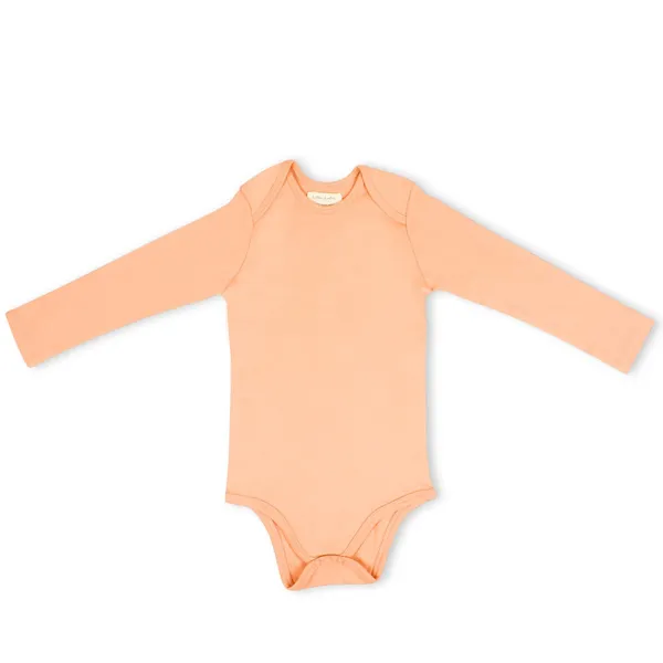 Coral_Organic_Cotton_Full_Sleeve_Onesie_Coral_Blush