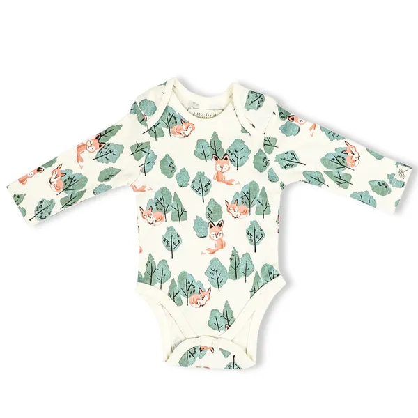 Multicolor_Organic_Cotton_Full_Sleeve_Onesie_Crafty_Fox