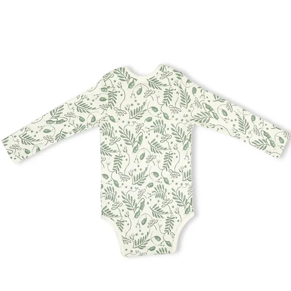 Green_Organic_Cotton_Full_Sleeve_Onesie_The_Wild_Vine