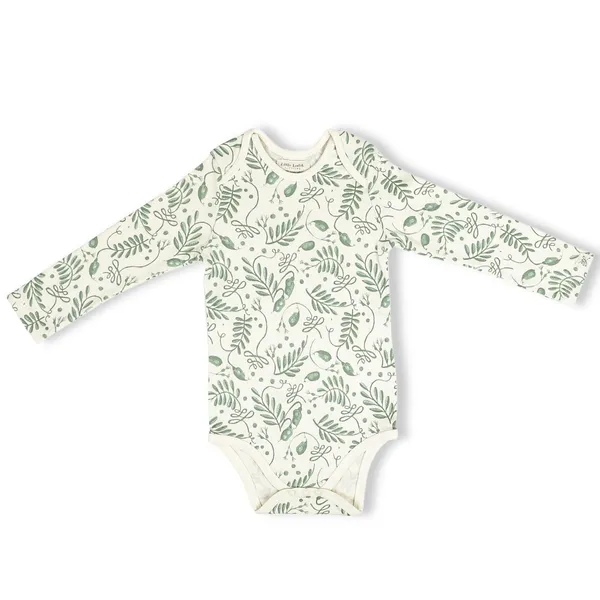 Green_Organic_Cotton_Full_Sleeve_Onesie_The_Wild_Vine