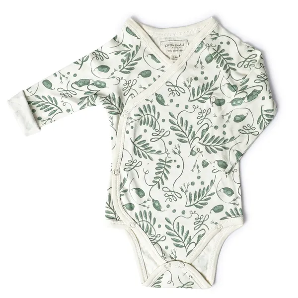 Green_Cotton_Silk_Full_Sleeve_Kimono_The_Wild_Vine