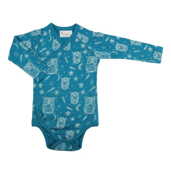 Blue_Organic_Cotton_Full_Sleeve_Kimono_Hoot_Hoot_Owl