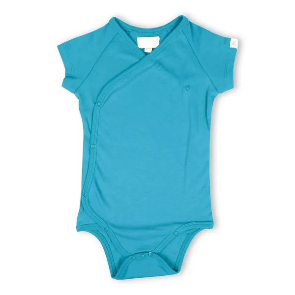 Blue_Organic_Cotton_Half_Sleeve_Kimono_Snow_Foam