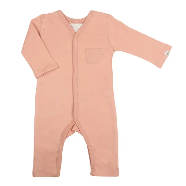 Coral_Organic_Cotton_Full_Sleeve_Romper_Coral_Blush