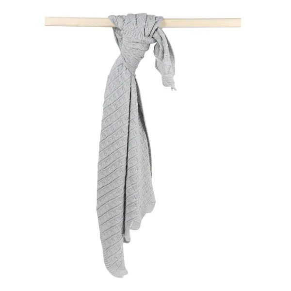 Grey_Organic_Cotton_Knit_Blanket_Grey_Frill