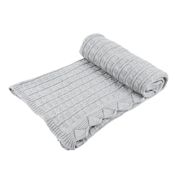 Grey_Organic_Cotton_Knit_Blanket_Grey_Frill