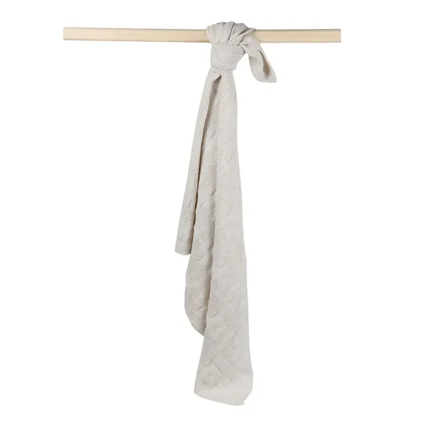 Cream_Organic_Cotton_Knit_Blanket_Cream_Star