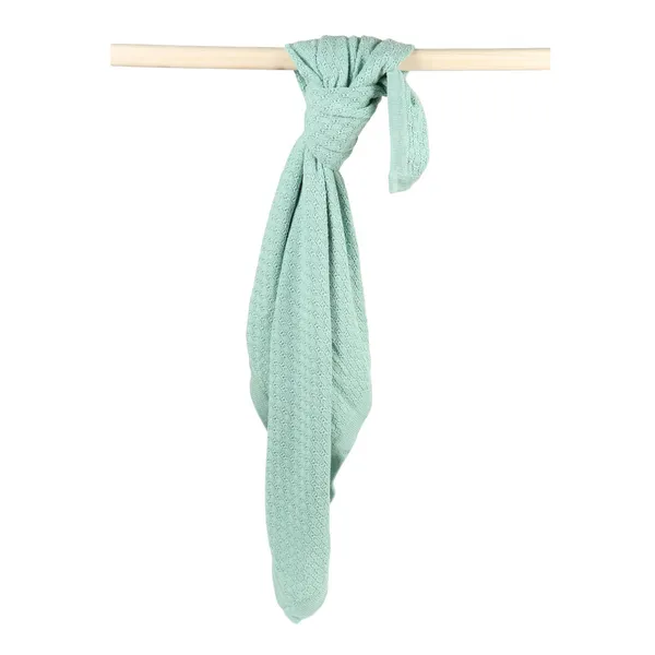 Green_Organic_Cotton_Knit_Blanket_Green_Cable