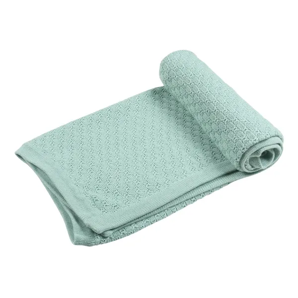 Green_Organic_Cotton_Knit_Blanket_Green_Cable
