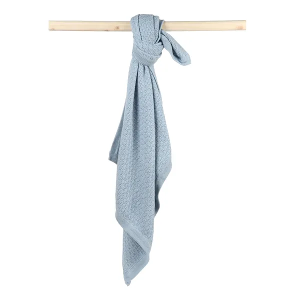 Blue_Organic_Cotton_Knit_Blanket_Light_Blue_Cable